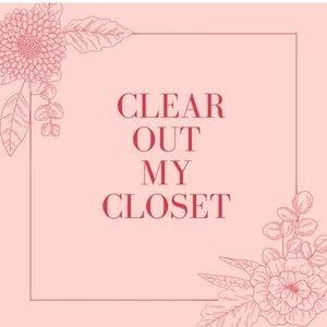 Closet clean out! Bundle and I’ll offer lower prices